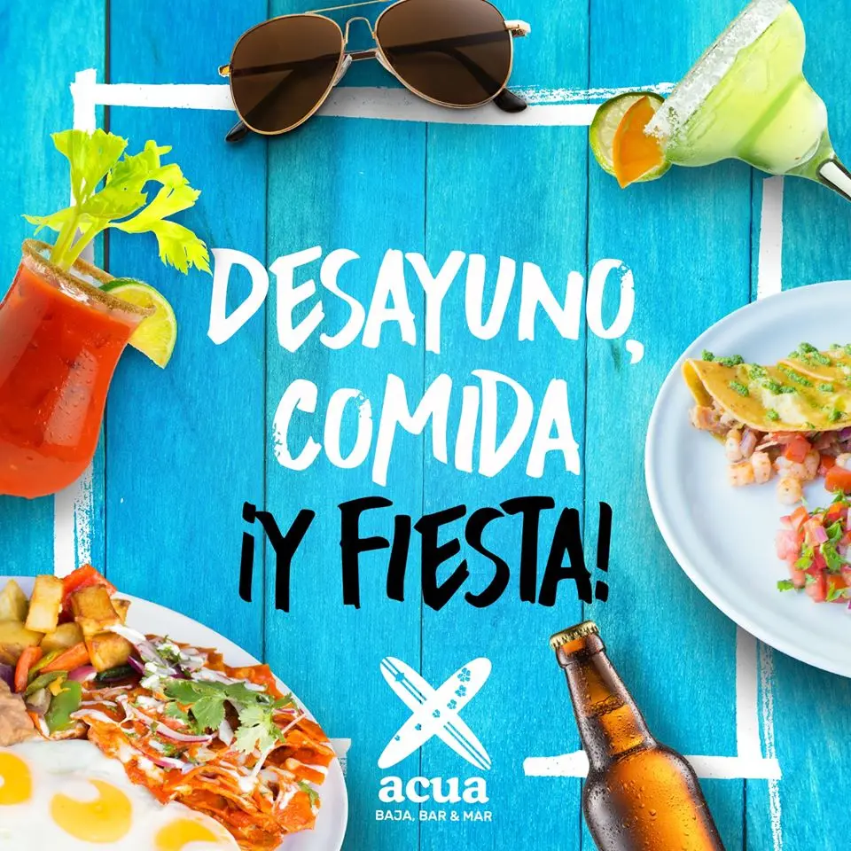 DESAYUNO, COMIDA ¡Y FIESTA!